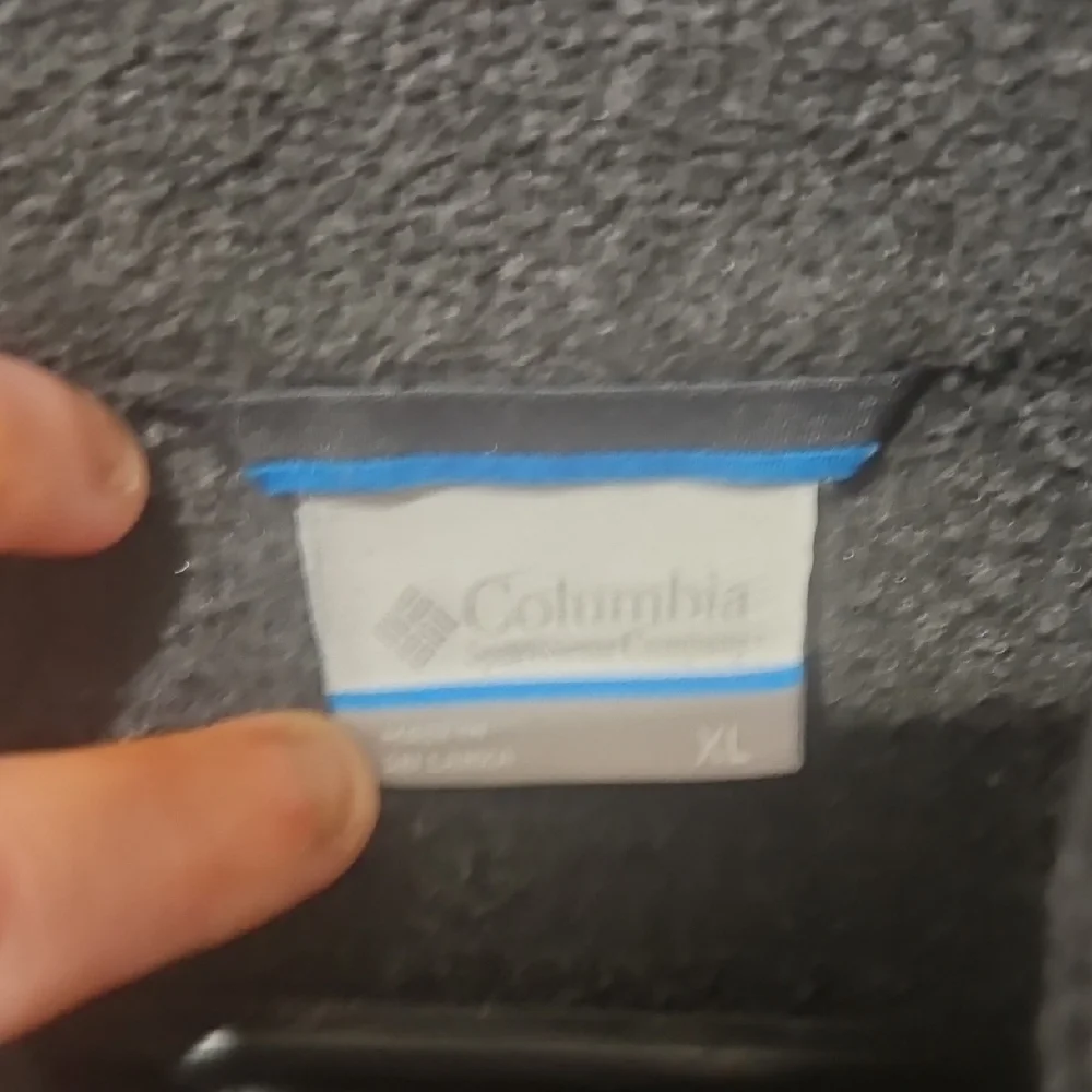 Columbia‎ Charcoal Zip-Up Fleece Jacket